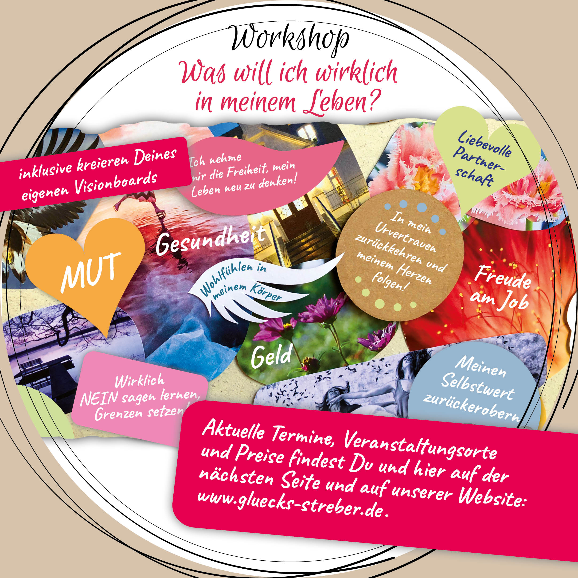 Information und Abbild vom Workshop